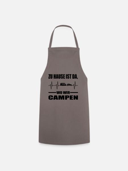 Camping - Kochschürze - Grau