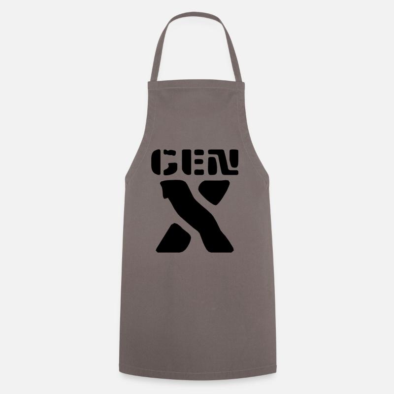 Generation X - Kochschürze - Grau