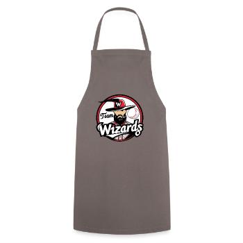Team Magician - Cooking Apron - grey - Front - AI Model Male 185 dark (185cm)