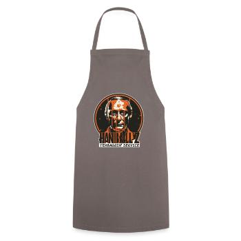 Hanibals Haniballz teabagging Gamer Service - Cooking Apron - grey - Front - AI Model Male 185 dark (185cm)