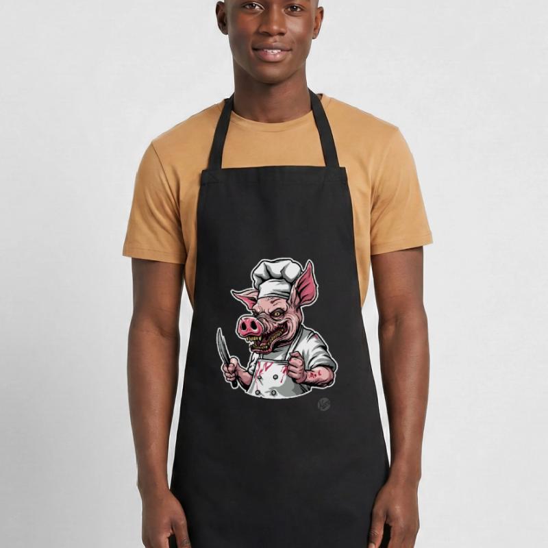 Faisons du saucisson avec le chef cochon Tablier de cuisine