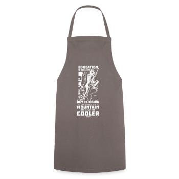 Grimper - Tablier de cuisine - gris - Devant - AI Model Male 185 dark (185cm)
