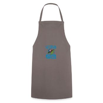 Sea turtle Sea turtles Turtles - Cooking Apron - grey - Front - AI Model Male 185 dark (185cm)
