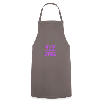 Aerial Yoga Gymnastinnen Aerial Silk Aerial Yoga W - Kochschürze - Grau - Vorne - AI Model Male 185 dark (185cm)