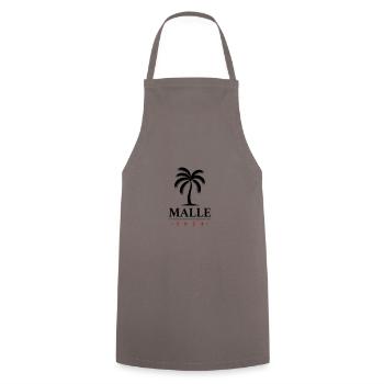 Malle 2024 Mallorca Tour - Cooking Apron - grey - Front - AI Model Male 185 dark (185cm)