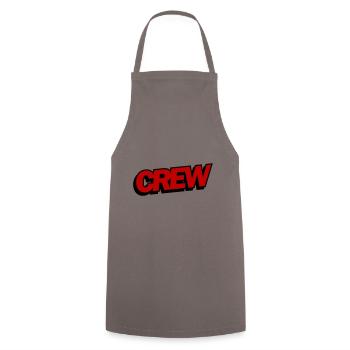 Conception de l’équipage - Tablier de cuisine - gris - Devant - AI Model Male 185 dark (185cm)