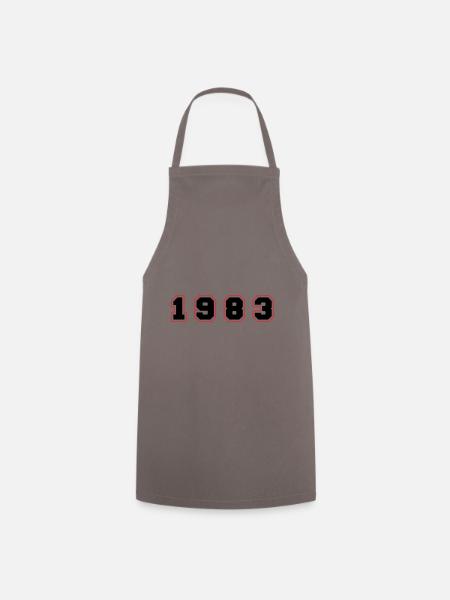 Numéro de l’année 1983 - Tablier de cuisine - gris