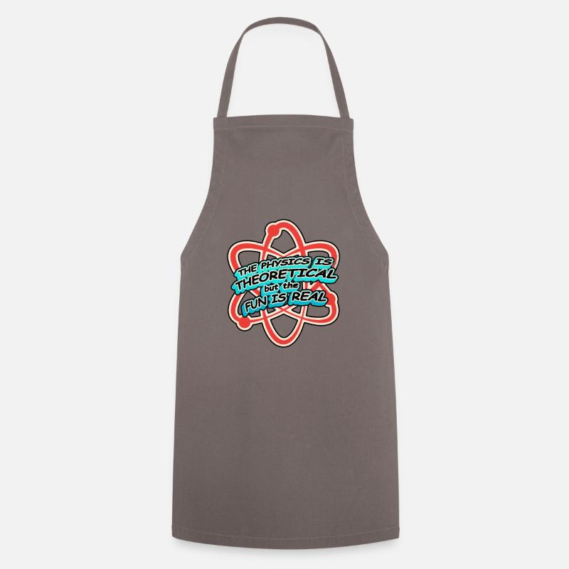 Physics Physicist - Cooking Apron - grey