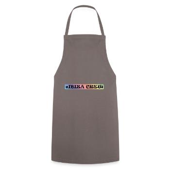 Ibiza Équipage - Tablier de cuisine - gris - Devant - AI Model Male 185 dark (185cm)