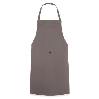 icehockey line icon - Cooking Apron - grey - Front - AI Model Male 185 dark (185cm)