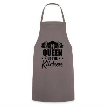 reine de la cuisine - Tablier de cuisine - gris - Devant - AI Model Male 185 dark (185cm)