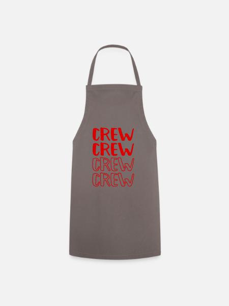 Crew - Kochschürze - Grau