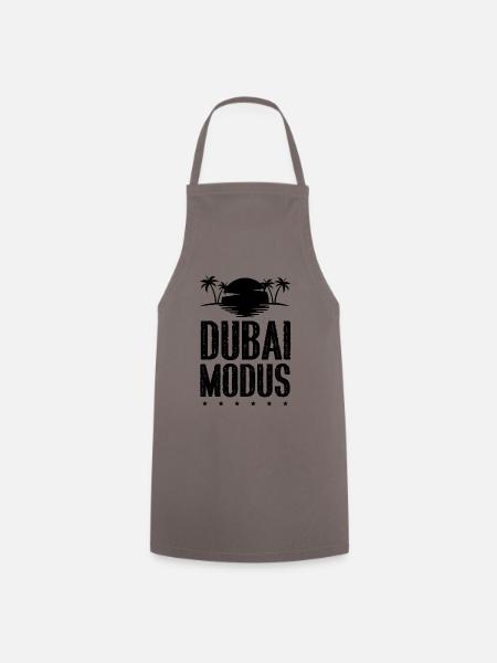 Dubai Modus - Kochschürze - Grau
