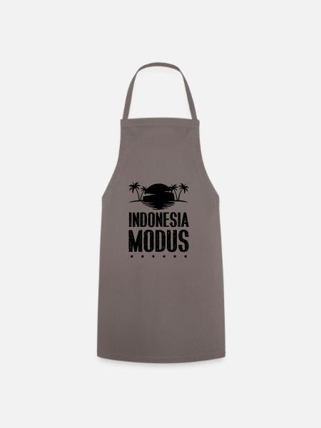 Indonesia Modus - Kochschürze - Grau