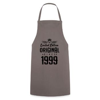 Édition limitée 1999 - Tablier de cuisine - gris - Devant - AI Model Male 185 dark (185cm)