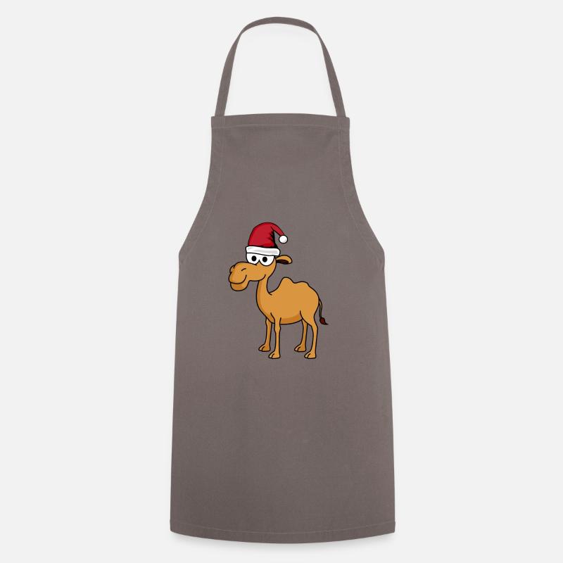 Camel Comic Christmas - Tablier de cuisine - gris