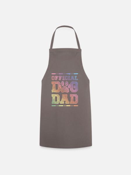Hunde Papa - Kochschürze - Grau