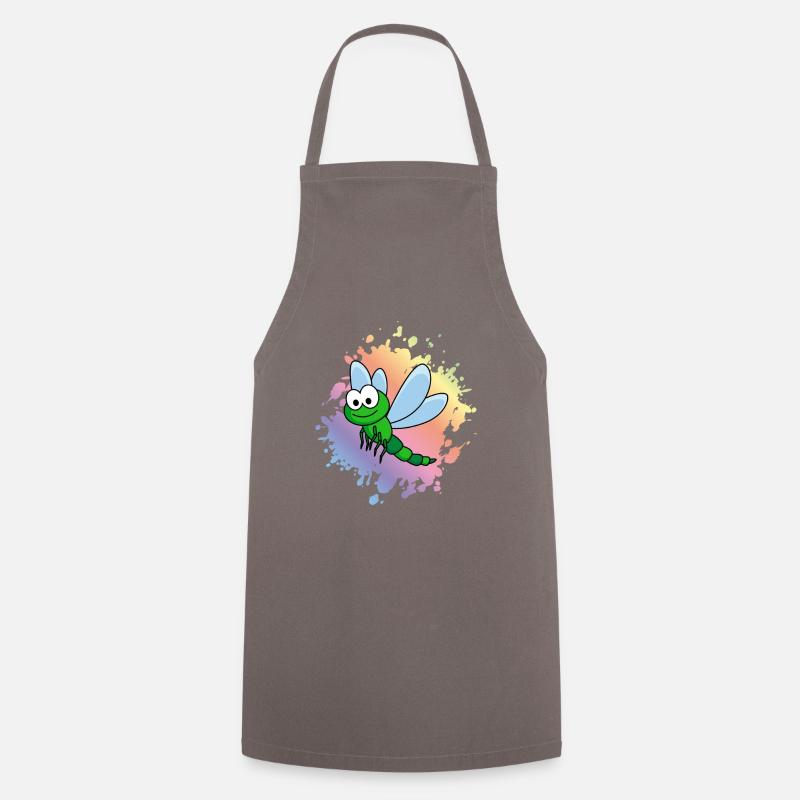Libellule Libellule - Tablier de cuisine - gris