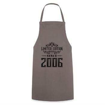 Édition limitée 2006 - Tablier de cuisine - gris - Devant - AI Model Male 185 dark (185cm)