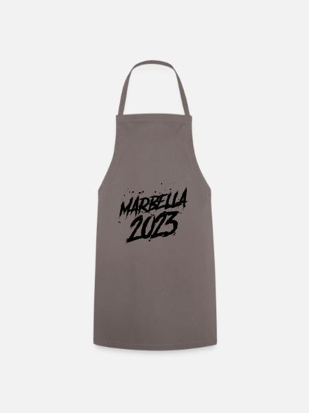 Marbella 2023 - Kochschürze - Grau