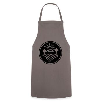 Farm Farmer - Cooking Apron - grey - Front - AI Model Male 185 dark (185cm)