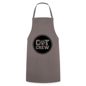Équipage Cat - Tablier de cuisine - gris - Devant - AI Model Male 185 dark (185cm)
