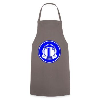 Astronaut icon icon - Cooking Apron - grey - Front - AI Model Male 185 dark (185cm)