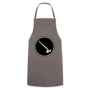 Field Hockey icon icon - Cooking Apron - grey - Front - AI Model Male 185 dark (185cm)