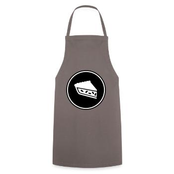 Apple pie - Cooking Apron - grey - Front - AI Model Male 185 dark (185cm)