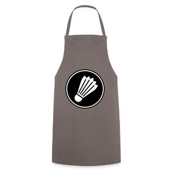 badminton - Tablier de cuisine - gris - Devant - AI Model Male 185 dark (185cm)