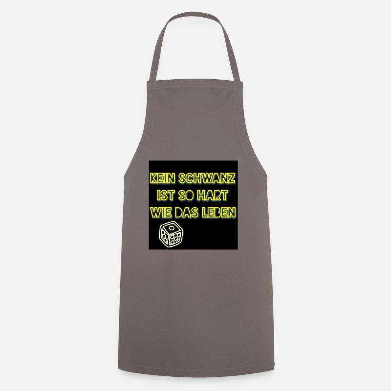 Aucune queue n’est aussi dure que la vie - Club WoW - Tablier de cuisine - gris