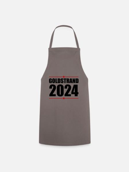 Goldstrand 2024 - Kochschürze - Grau
