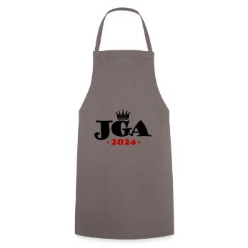 Bachelor party 2024 bachelor party - Cooking Apron - grey - Front - AI Model Male 185 dark (185cm)