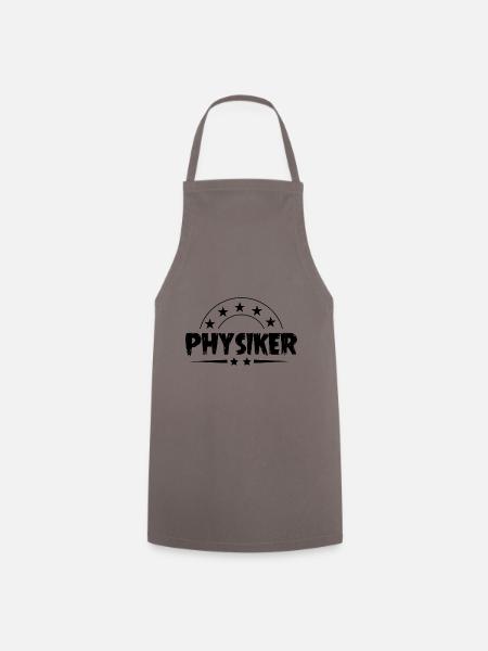 Physiker Beruf - Kochschürze - Grau