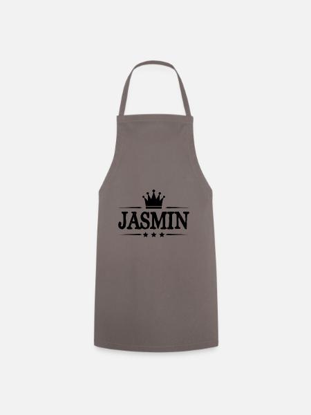 Jasmin - Kochschürze - Grau