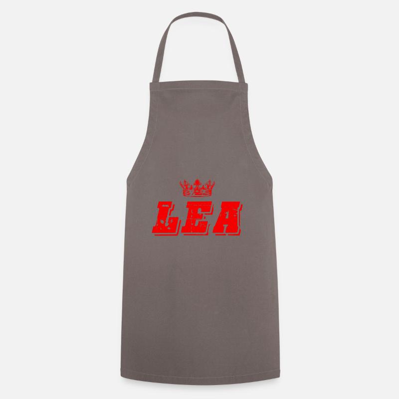 Léa - Tablier de cuisine - gris