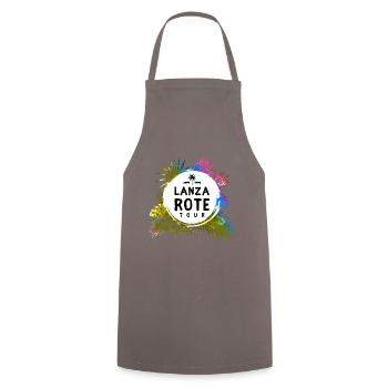Lanzarote Tour Travel coloré - Tablier de cuisine - gris - Devant - AI Model Male 185 dark (185cm)