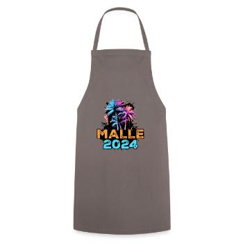 Voyage Malle 2024 - Tablier de cuisine - gris - Devant - AI Model Male 185 dark (185cm)