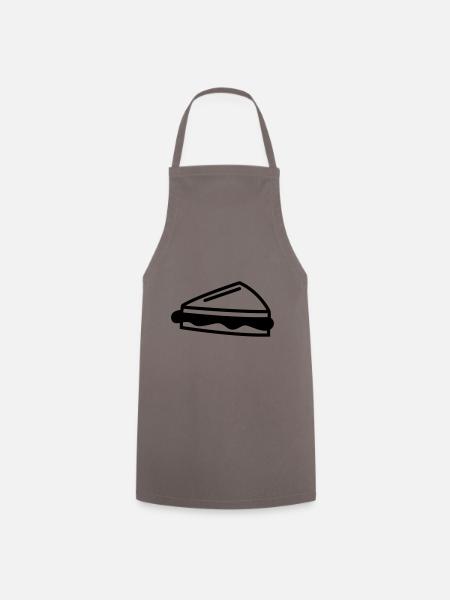 Sandwich - Kochschürze - Grau
