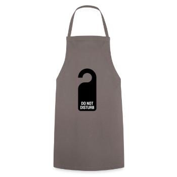 disturb - Cooking Apron - grey - Front - AI Model Male 185 dark (185cm)