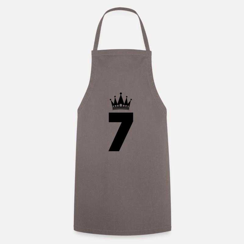 7 Crown - Cooking Apron - grey