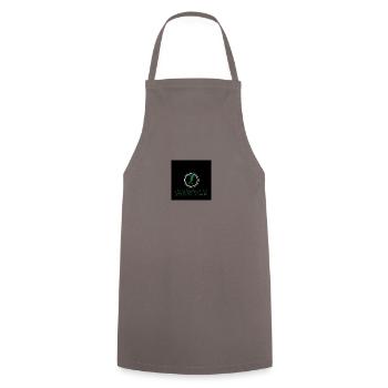 Hustle grün black - Kochschürze - Grau - Vorne - AI Model Male 185 dark (185cm)