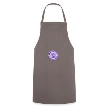 Enterrement de vie de garçon 2025 Crâne - Tablier de cuisine - gris - Devant - AI Model Male 185 dark (185cm)
