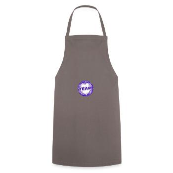Équipier - Tablier de cuisine - gris - Devant - AI Model Male 185 dark (185cm)