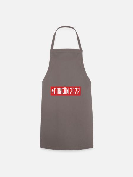 Cancun 2022 - Kochschürze - Grau