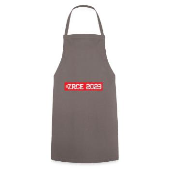Zrce 2023 - Kochschürze - Grau - Vorne - AI Model Male 185 dark (185cm)