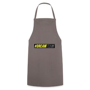 Dream Team - Cooking Apron - grey - Front - AI Model Male 185 dark (185cm)