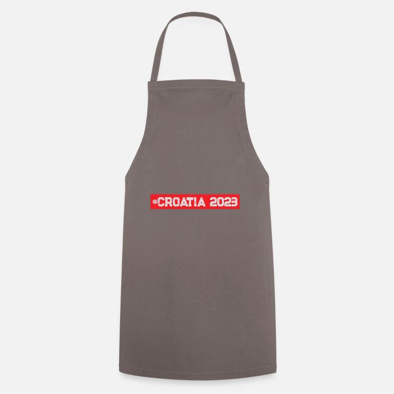Croatia 2023 - Cooking Apron - grey