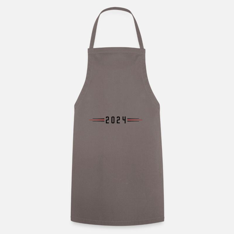 Symbole 2024 - Tablier de cuisine - gris