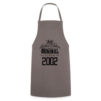 Édition limitée 2002 - Tablier de cuisine - gris - Devant - AI Model Male 185 dark (185cm)